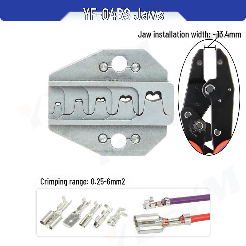 YF Electrician Hand Tool: Crimping Pliers Head for Cold Press Terminals