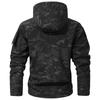 Men'S Loose Jacket Fashionable Multi Pocket Hooded Jacket