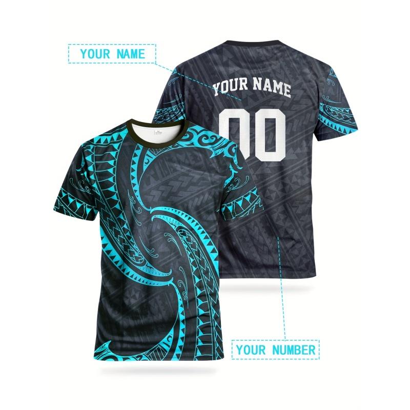 Retro Colorful Pattern T-Shirt For Men Customized Jerseys 3D Printed Short Sleeve