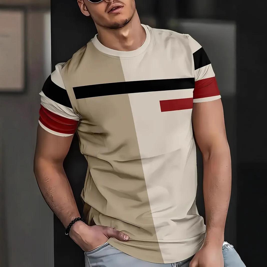 

Summer Fashion T-Shirt Harajuku Style Top Leisure T-Shirt 3D Printing Men S T-Shirt Personalized Trend Short-Sleeved M