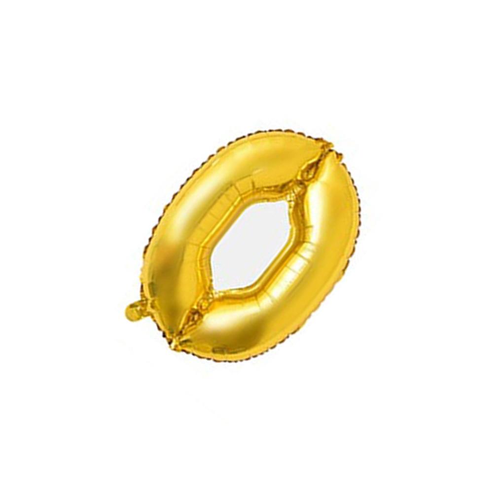 Party Balloon Aluminum Foil Number Balloon Wedding Birthday Party 16-inch Decoration