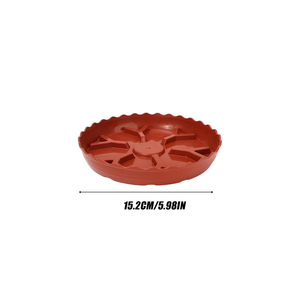 S/M/L Y-shaped Flower Pot Tray Breathable Draining Prevents Root Rot Pots Trays Plant Water Catcher Drip Trays Flowerpot Saucers