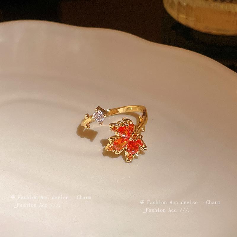 Äkta Guldpläterad Zirkon Drakring - Lyxiga Mångsidiga Smycken