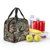Schlange, Gerollte Diamantklapperschlange Isolierte Lunchtasche für Damen Kinder Auslaufsichere Lebensmittelboxen Thermische Lunchbox Tragetasche