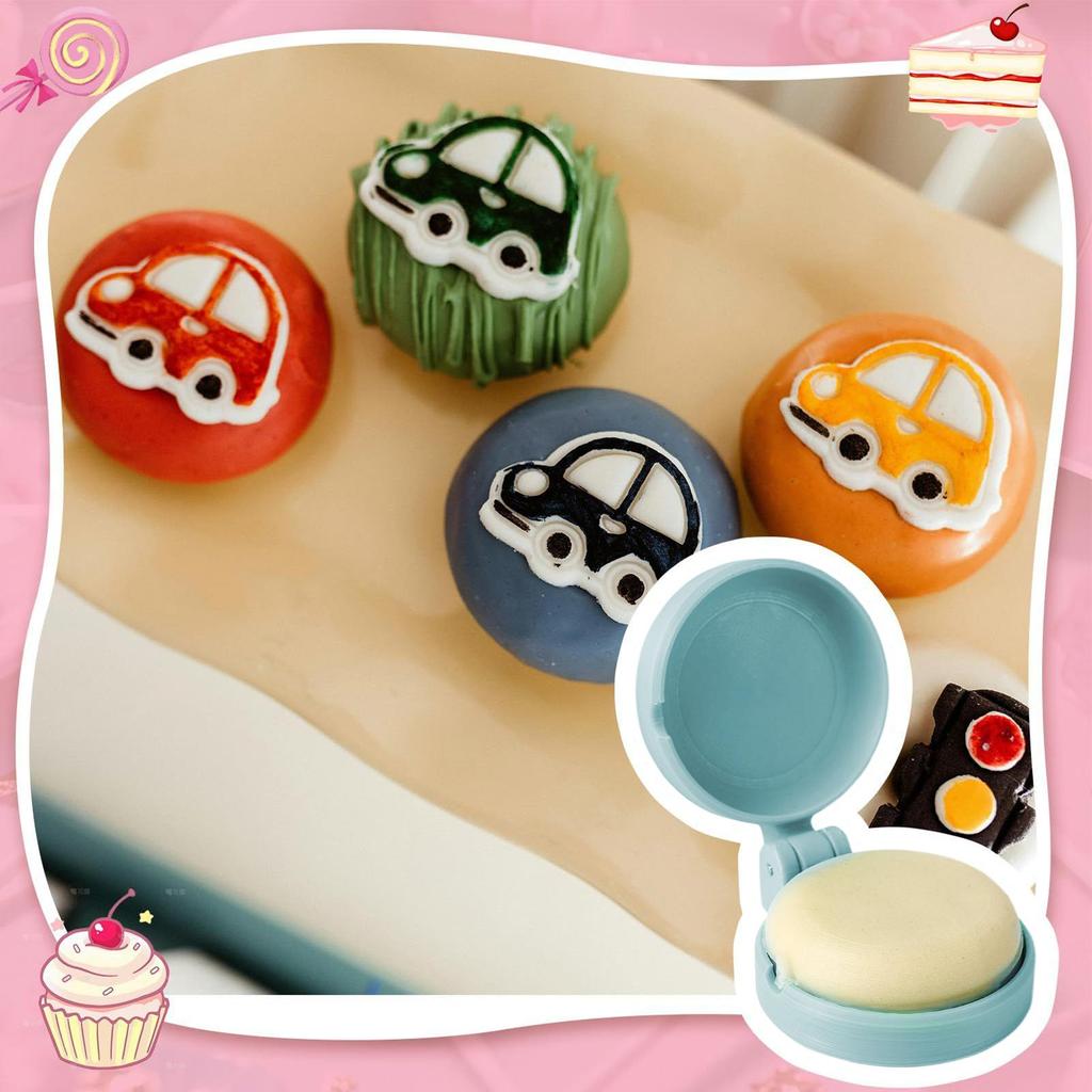 5Pcs Cake Pop Mold Disk Shape Non-stick Doughnut Muffin Cups Cake Baking Tools For Kitchen Supplies For Chocolate Rice Balls