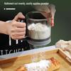 Semi-Automatic Handheld Flour Sifter & Cake Strainer