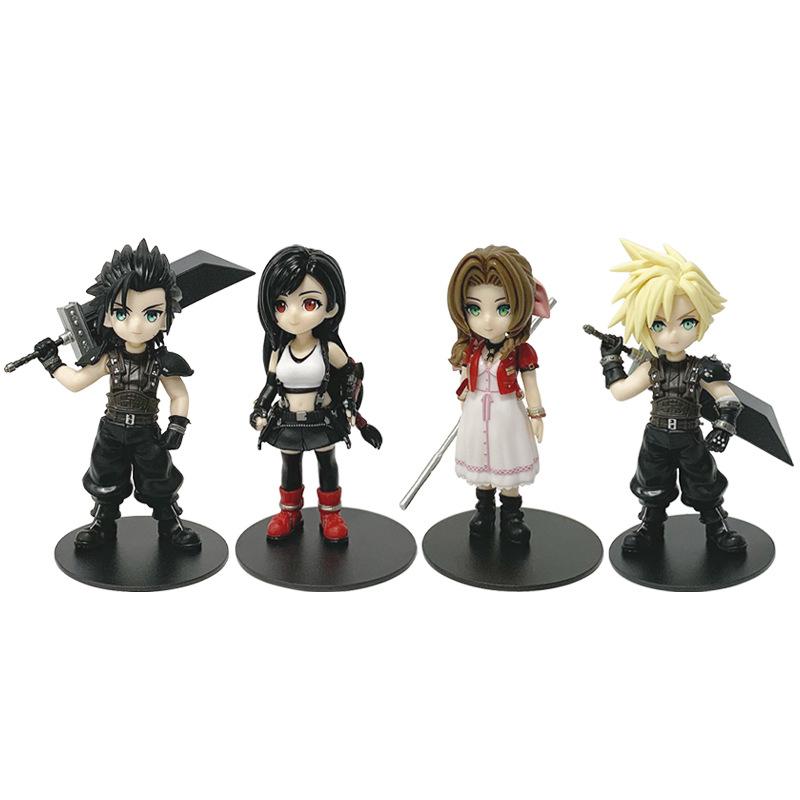 Final Fantasy Vii Rebirth Series Q Ver Anime Figure Toys Cartoon Action Figures Home Table Decoration Car Ornament Children Gift