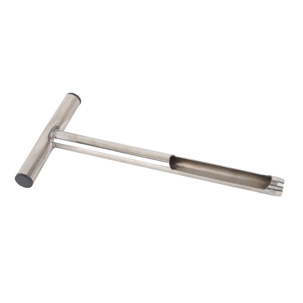 12-calowy próbnik gleby ze stali nierdzewnej, uchwyt T, długa trwałość, przenośna sonda do pobierania próbek gleby do ogrodu, trawnika, farmy