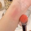 1 Stück Abgeschrägter Rougepinsel Ziegenhaar Verblendung Wangen Rouge Make-up Werkzeug, Foundation Pinsel, Concealer Pinsel, Konturpinsel, Bronzer Pinsel, Puderpinsel
