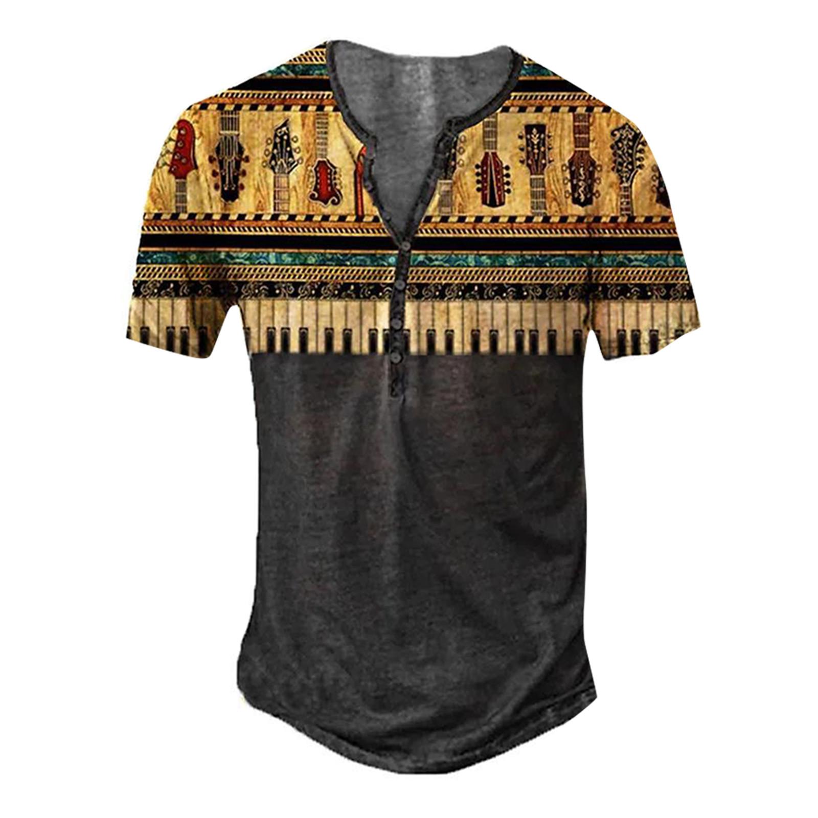 

Мужская модная футболка с коротким рукавом и вышивкой с коротким рукавом и принтом на весну и лето S