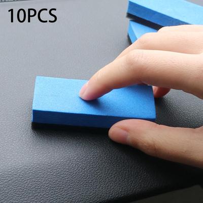 Tamponi in spugna per applicazione auto Rivestimento ceramico Quadrato Tampone per pulizia morbido e durevole Dettagli portatili