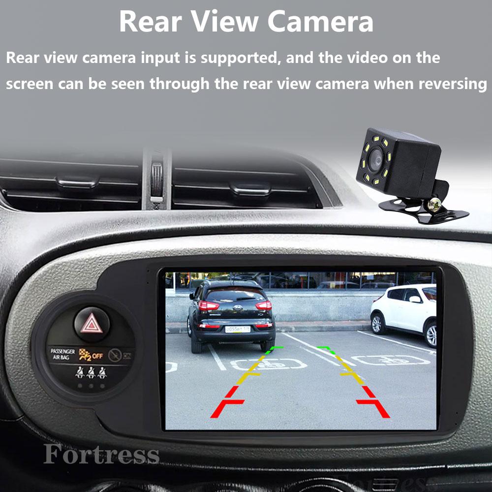 Android 13 Car Radio Multimedia Player For Toyota Yaris 2012 - 2017 RHD/LHD Android Auto Navigation GPS Autoradio Carplay WIFI