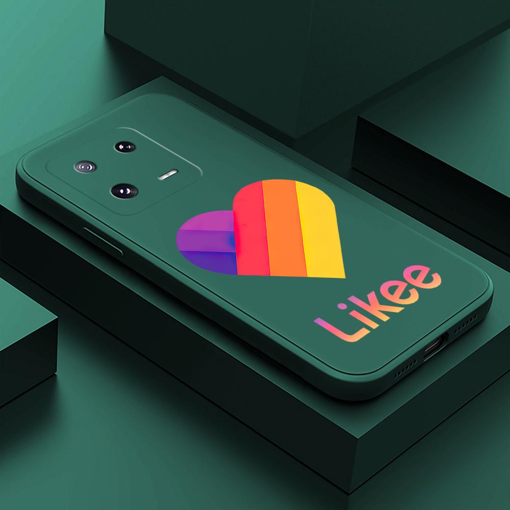 

Чехол для телефона с мультяшным красочным узором, квадратный, жидкий, силикон, TPU, полное покрытие камеры, противоударный защитный чехол для Xiaomi Redmi iPhone Xiaomi Poco M4 Pro темно-зеленого