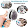 Cat Grooming Brush, Self Cleaning Slicker Brushes For Dogs Cats Pet 25-26