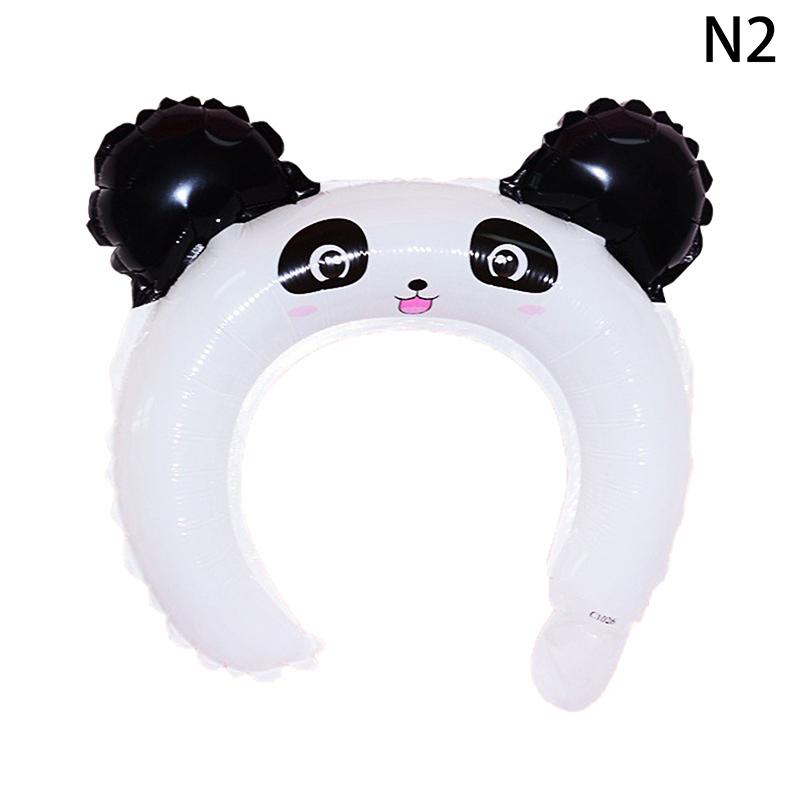 5pcs Cute Headband Balloon Cute Cartoon Animal Balloon Kids Birthday Party Decoration Baby Shower Children's Toys