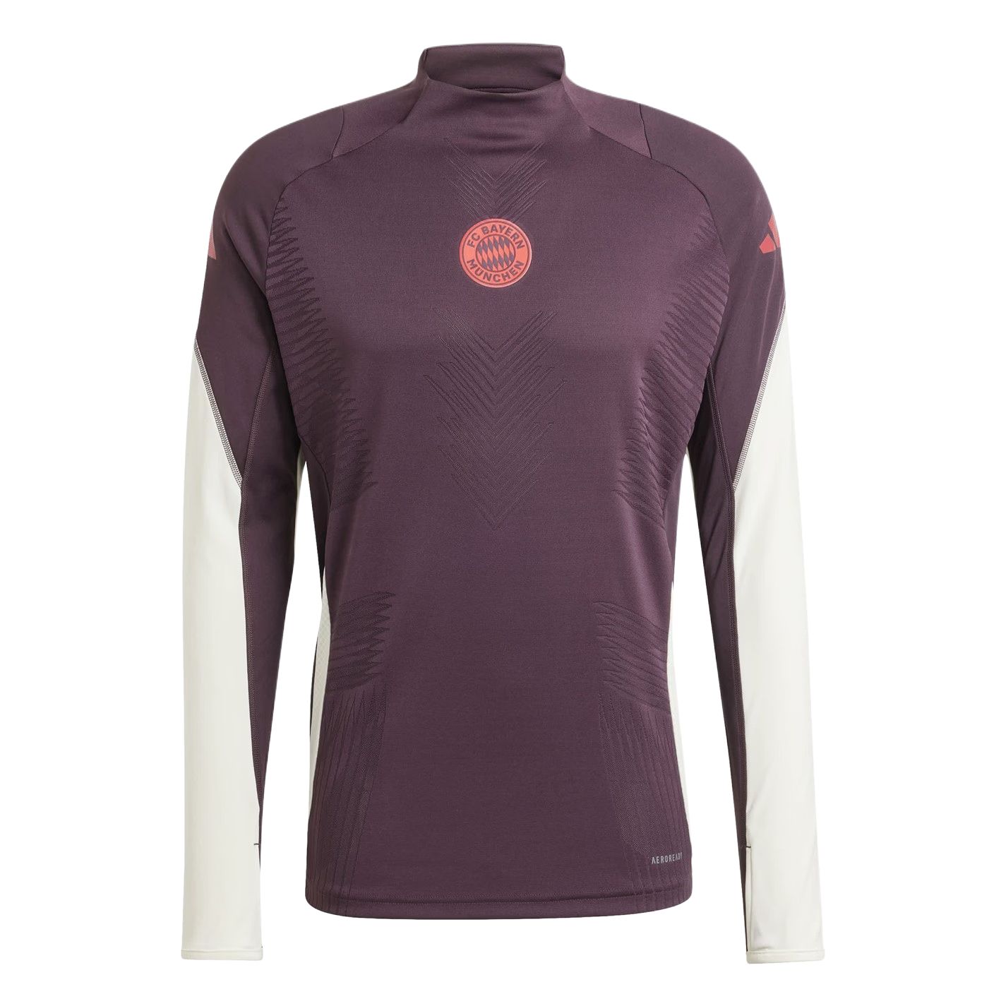 Adidas FC Bayern Stand Collar Pullover Comfortable Long Sleeve Football Shirt Men tops IS9940 M