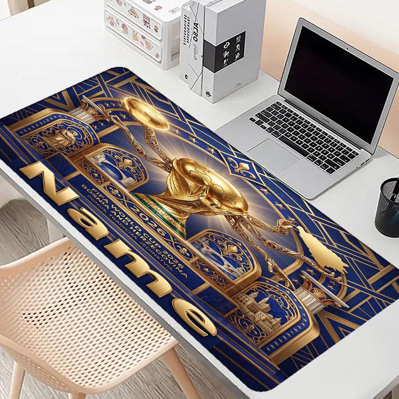 Personalizovaná podložka pod myš s motivem Real Madrid CF, Podložka na stůl pro notebook PC, Dekorativní podložka na stůl pro domácí klávesnici, Dárek