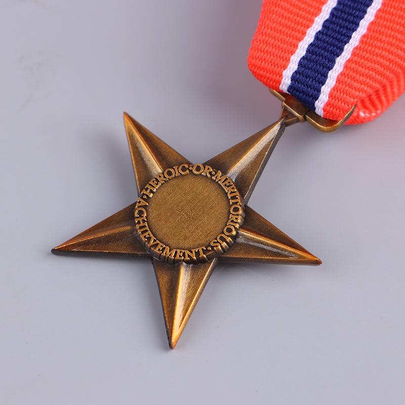 Estrela de Mérito Americana Estrela de Bronze Medalha Militar Medalha Estrela de Bronze Medalha Comemorativa de Imitação