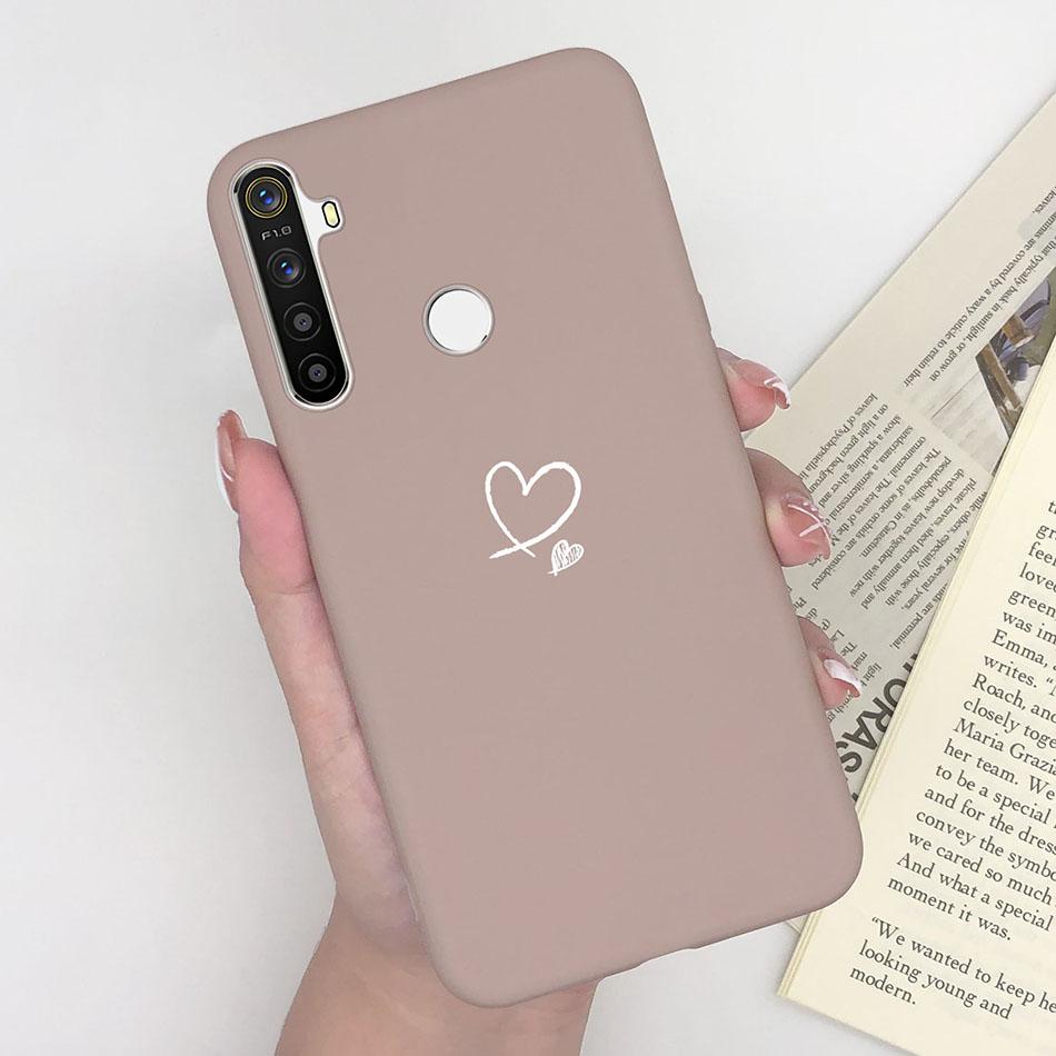 For Oppo Realme 5 Pro Oppo Realme 5 5i 5s C3 6i Realme5 5 Pro Realme6i Phone Cases Cute Soft Matte Bumper Back Cover Funda Coque
