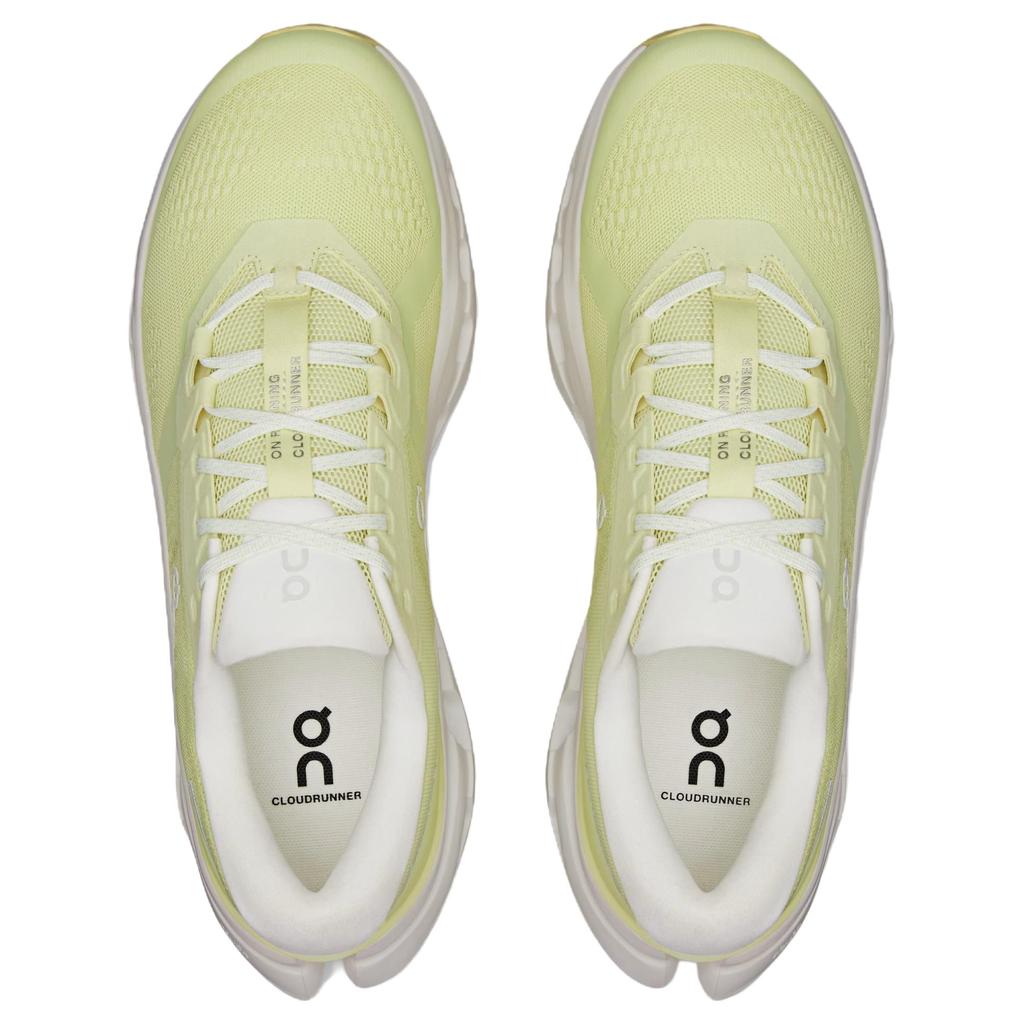 On Cloudrunner 3 Comfortable Breathable Support Running Shoes Men sneaker Light-Lemon-Yellow 3MG10074751