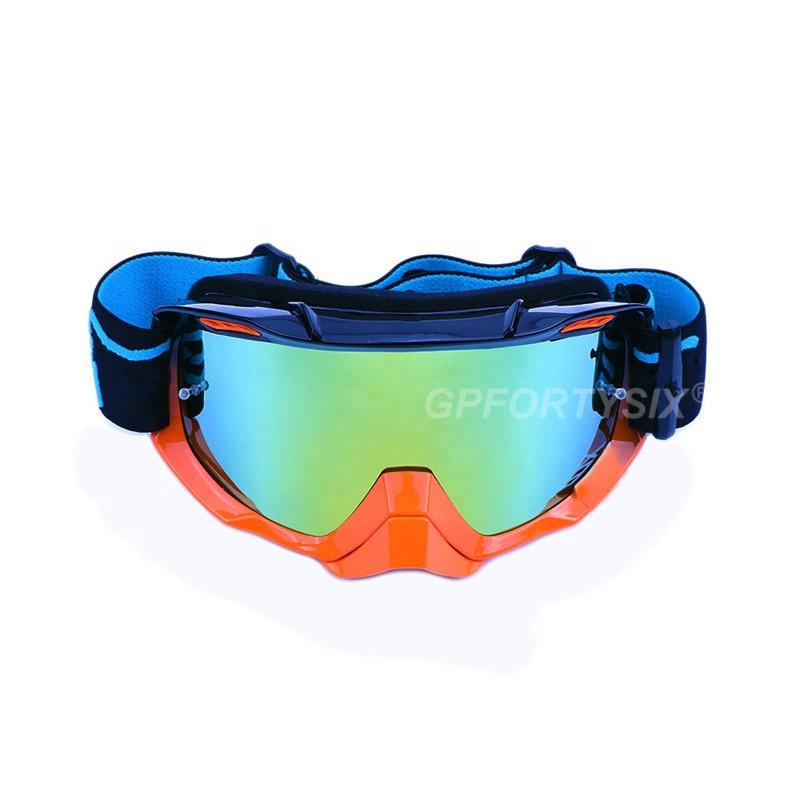 Maßgeschneiderte Motorrad ATV Brillen Motocross Brillen Off Road Dirt Bike Motorradhelm Brille Ski Sport Mountainbike Sonnenbrillen