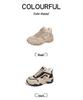 Women's Korean-Style Fleece-Lined High-Top Shoes - Versatile, Thick-Soled, Warm, Cotton Sporty Casual Dad Shoes