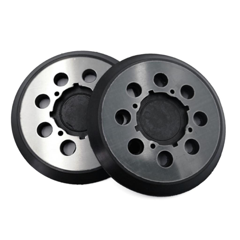 Durable 5"/125mm 8 Holes Hook Loop Sanding Disc Pad Electric Grinder Polishing Tool Self-adhesive Sandpaper Backup Stick