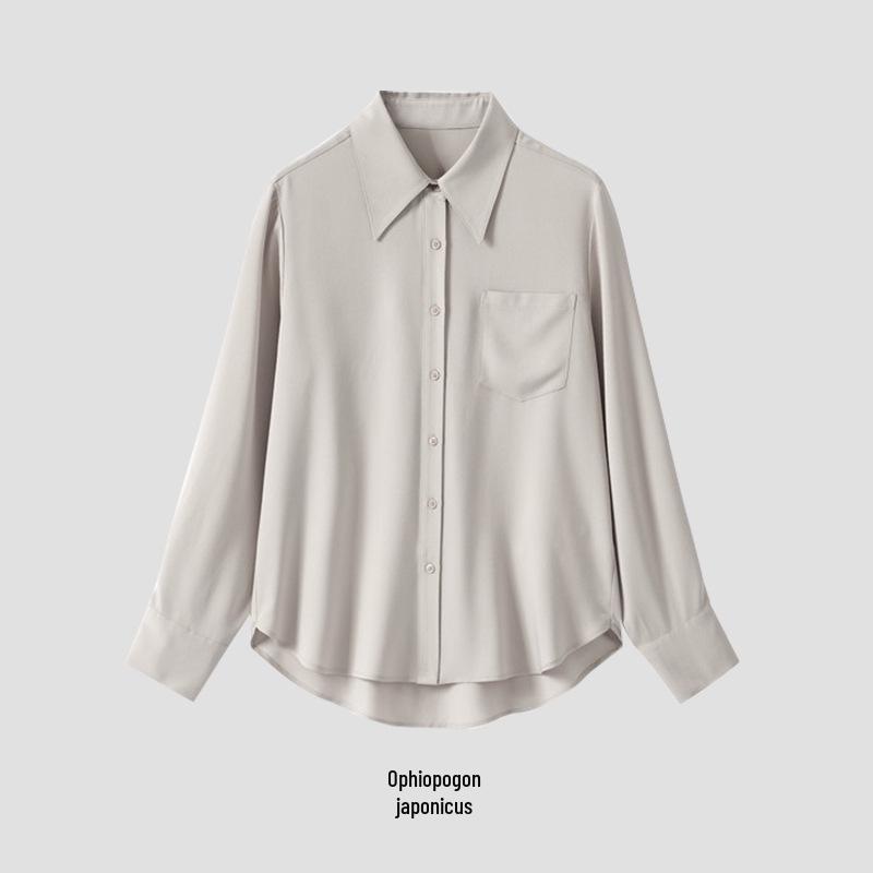 Rongtai Women's Lightweight Non-Iron Cloud-Like Shirt – Spring 2026 Versatile Commuter Top