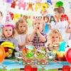 130 Stück Bauernhof Tiere Tischgeschirr für Kinder, Bauernhof Geburtstag Dekorationen Tischgeschirr Set - Bauernhof Party Teller Becher Servietten Tischdecke Banner etc.