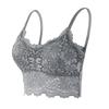 Plus Size Lace Anti-Exposure Spaghetti Strap Bandeau Women's Strapless Vest