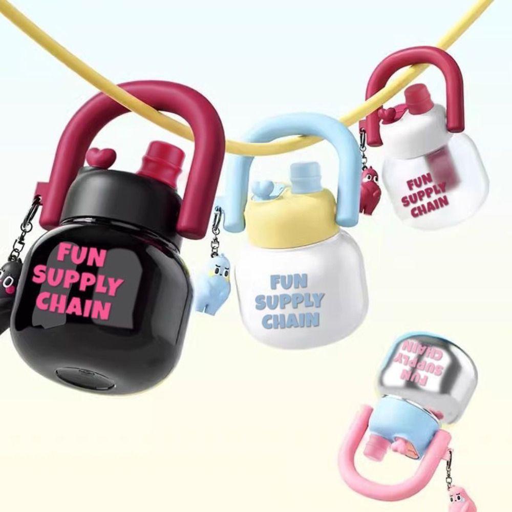 800ml Portable Drink Bottle Leakproof Cartoon Plastic Cup Milk Cup Water Mug  Coffee Cups