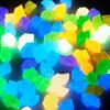 100Pcs Decorative Pebbles Colorful Glow in Dark Aquarium Landscaping 14mm Luminous Courtyard Paving Natural Crystals Rocks Garden Decoration