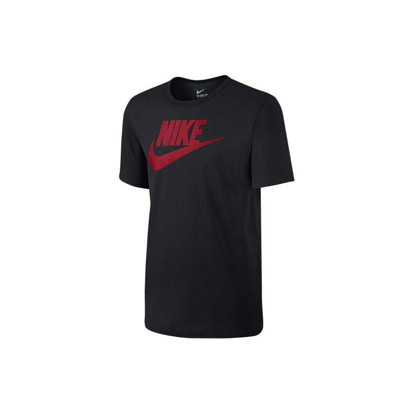 Nike T Shirts Men's Black Crew Neck Moderate 696708-013