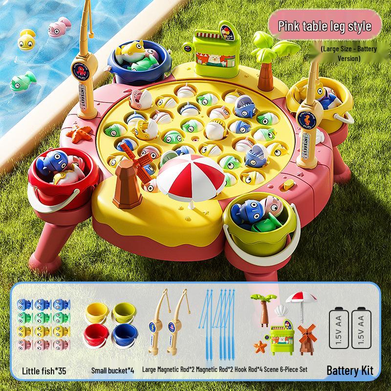 Educational Magnetic Fishing Toy for Toddlers Aged 1-3 Years