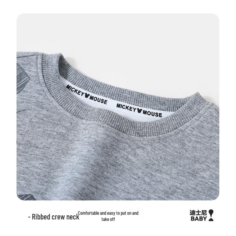 Disney Baby Boys' Pure Cotton Long Sleeve Sweatshirt
