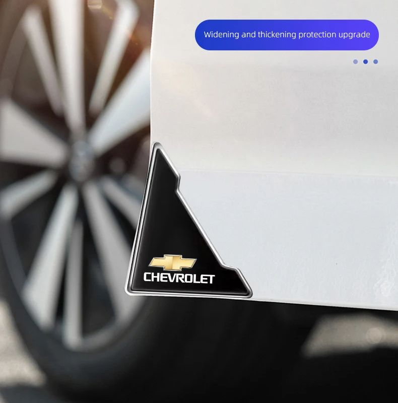 4 Stuks Auto Deur Siliconen Buffer Stickers Anticoncussie Krasbestendig Voor Chevrolet Spark Captiva Cruze Malibu Equinox Trax Camaro