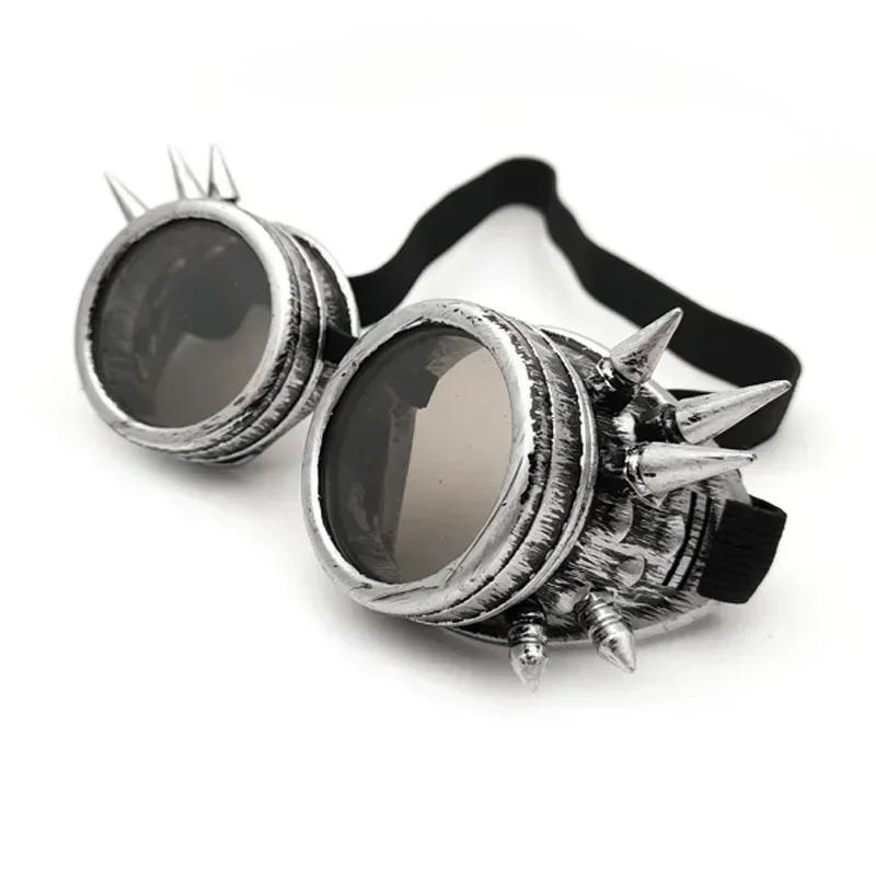 Motorfiets Retro Steampunk Bril Driver Gothic Zonnebril Beschermende Bril Decoraties Meerdere Modellen Verkleedgereedschap