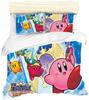 Cartoon Roze Bal Karakters Dekbedovertrek Kussensloop K-Kirby Beddengoed Set Volwassenen Kinderen Slaapkamer Decoratie Alle Maten