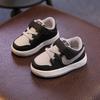 Commerce extérieur Chaussures pour enfants et filles Chaussures de sport Bébé Printemps et automne Garçons Chaussures montantes type skate 1-6 ans Printemps et automne Nouveaux modèles