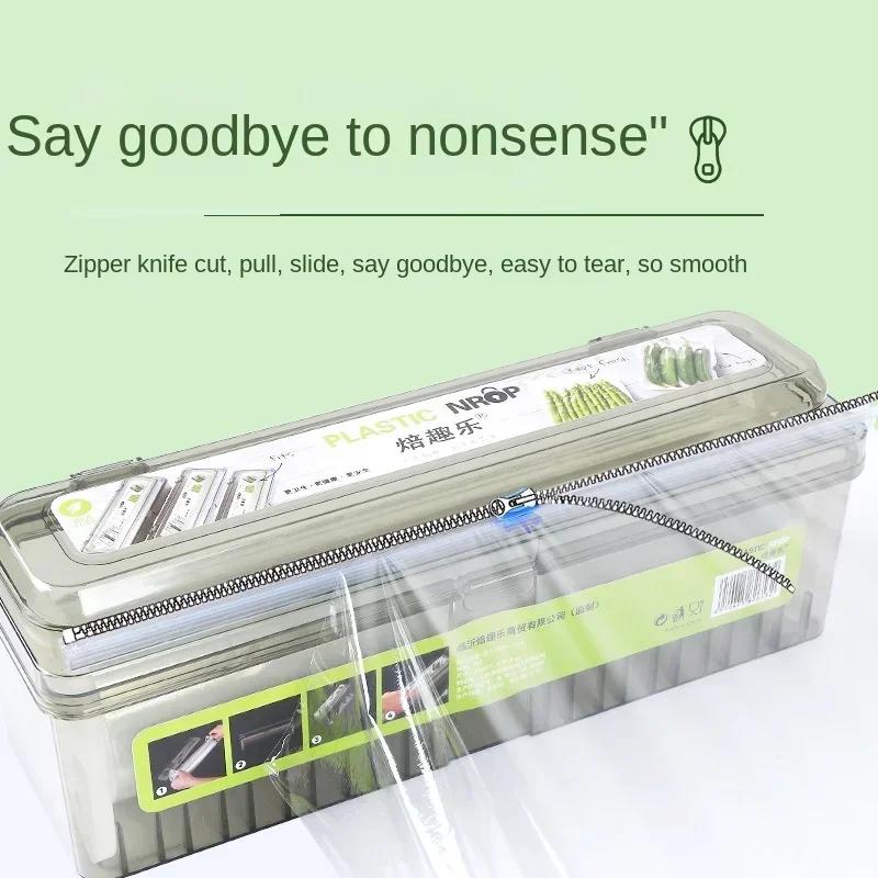 Plastic Food Cling Wrap Dispensers Foil Holder Kitchen Storage Accessories Utensils Aluminum Foil and Film Dispenser KitchenTool