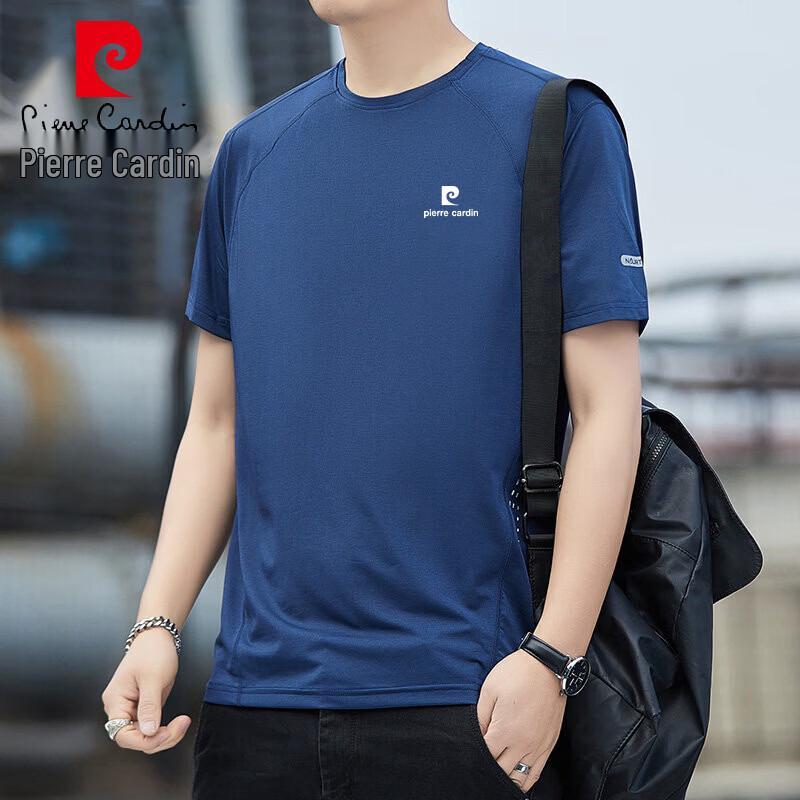 Pierre Cardin Men's Summer Ice-Cool Quick-Dry Sports T-Shirt