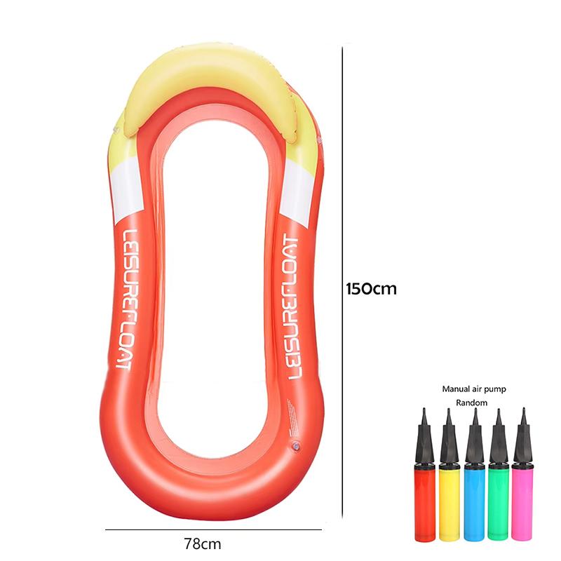 Inflatable Air Mattress for Women Water Hammock Inflatable Ring for Kids Large Floating Toy Swimming Tube Chair Pool Floats