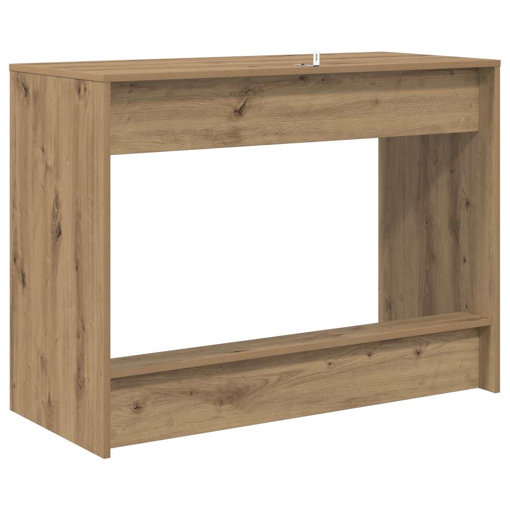 Bed Desk Artisan Oak Wood Composite 100 x 45 x 75 cm