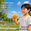 2026 Kids' Rechargeable Mini Bubble Gun - Automatic Handheld Toy for Boys & Girls