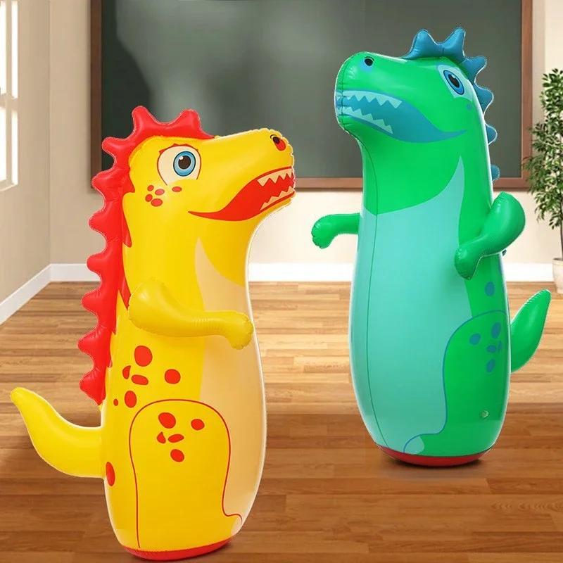 Superior-Grade 1/2Pcs Top-Grade Tumbler First-Class Boxing Inflatable High-Standard Dinosaur Premium-Quality Punching Premium-Quality Bag Top-Grade