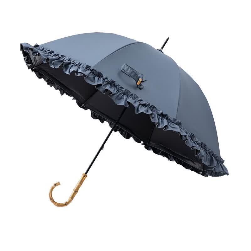 Handun Japanese Lace Bamboo Handle Umbrella