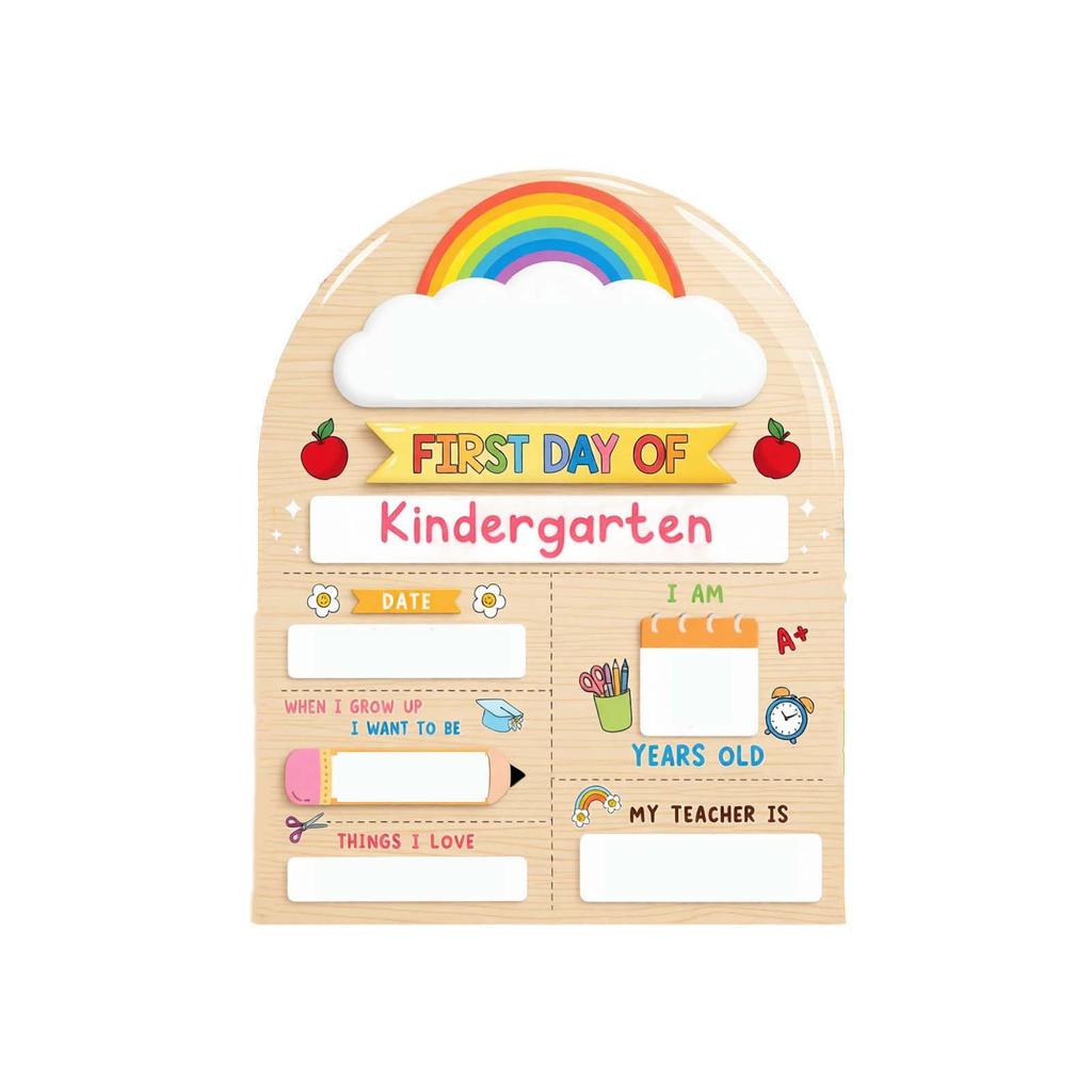 DIY School Day and Graduation Day Commemorative Plaque Sign