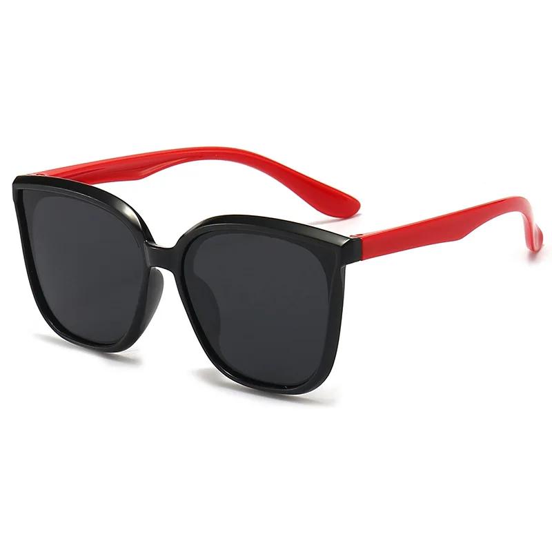 Classic Square Frame Sunglasses UV400 Protection Fashion Trend Computer Goggles for Kids Shades Eyewear