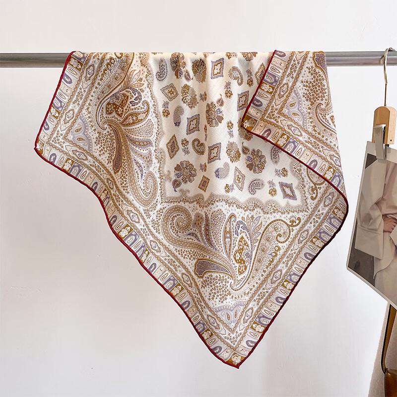 Vintage Decorative Square Scarf