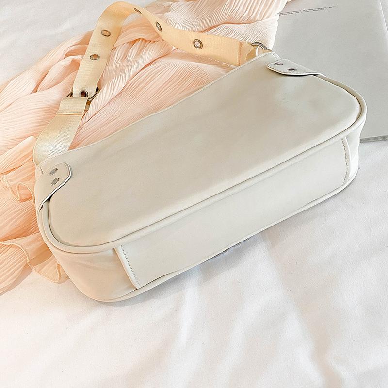 Lässige Achselhöhlen-Hobo-Tasche Retro-Designer-Damen-Reise-Ketten-Clutch-Geldbörse und Handtasche Damen Kleine Nylon-Achsel-Schultertasche